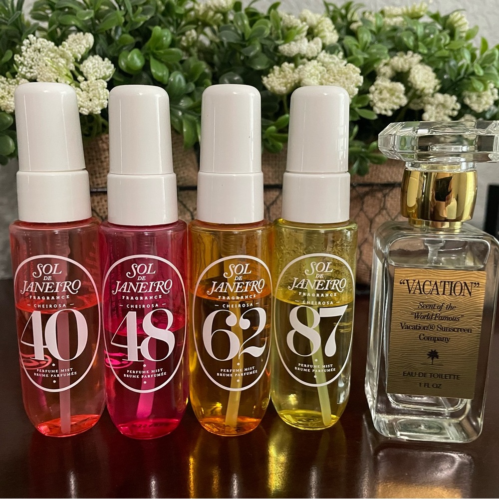 Sol de Janeiro Suncare Mist Collection & Vacation perfume